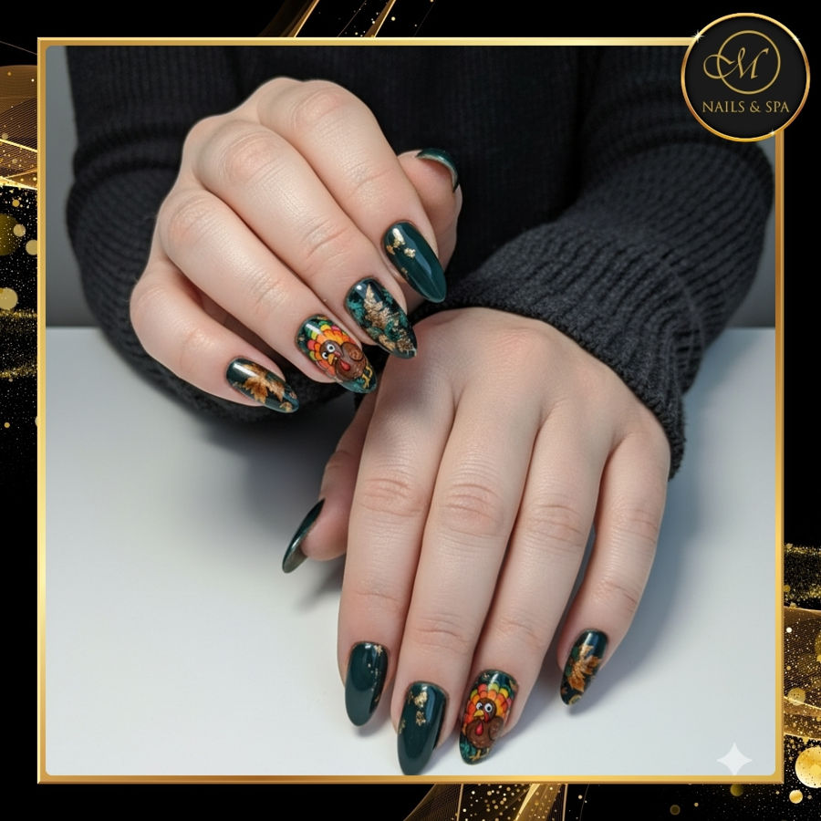 Fall Nails at M Nails & Spa